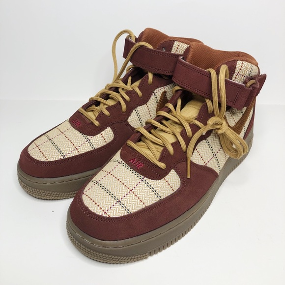 Nike Other - Nike Air Force 1 Mid ‘07 Dark Brown Men’s
